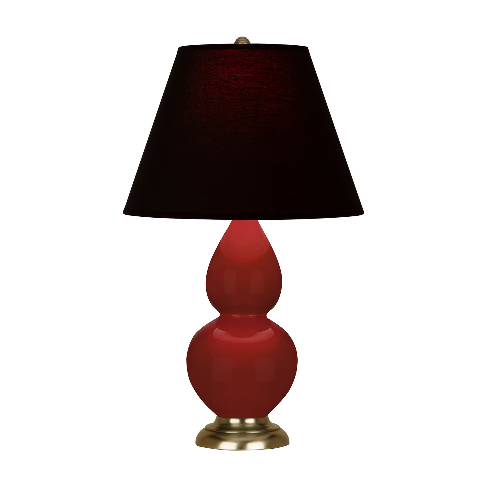 Oxblood Double Gourd Table Lamp