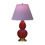 Oxblood Double Gourd Table Lamp
