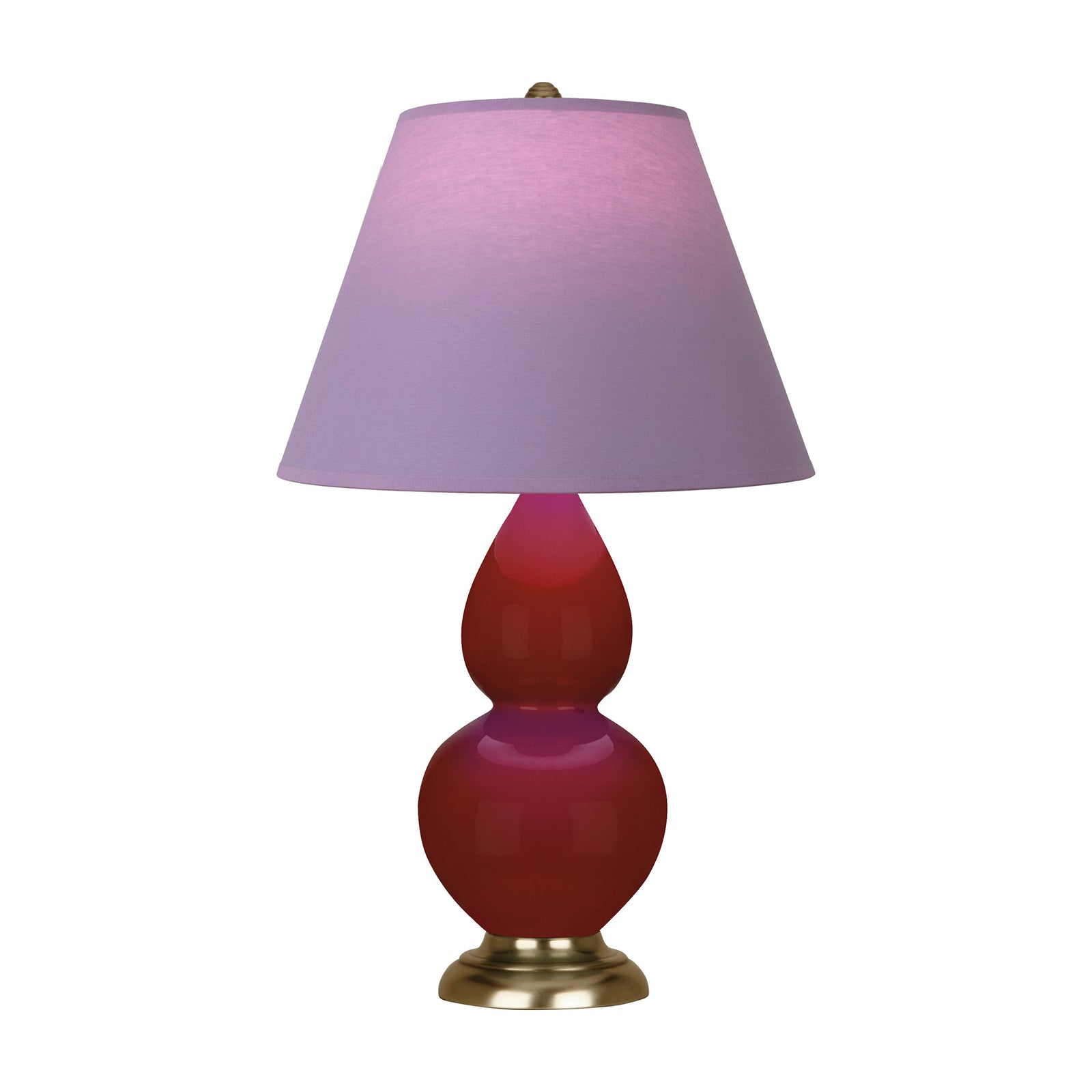 Oxblood Double Gourd Table Lamp