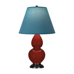 Oxblood Double Gourd Table Lamp