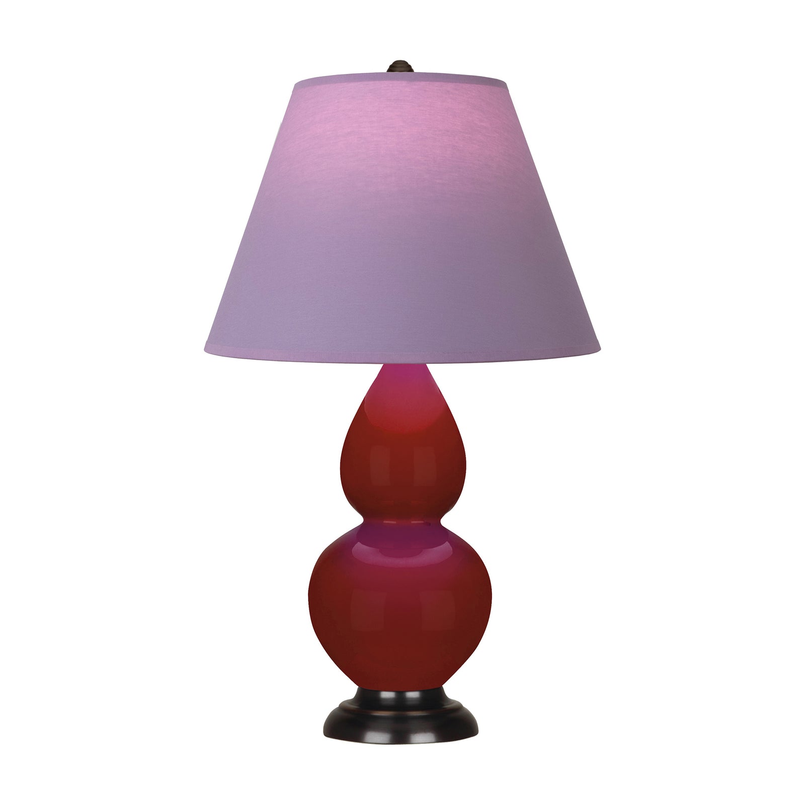 Oxblood Double Gourd Table Lamp