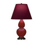 Oxblood Double Gourd Table Lamp