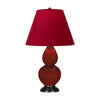 Oxblood Double Gourd Table Lamp