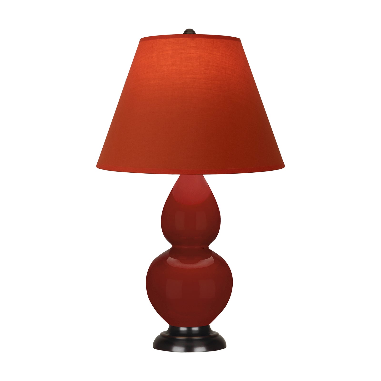 Oxblood Double Gourd Table Lamp