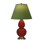 Oxblood Double Gourd Table Lamp