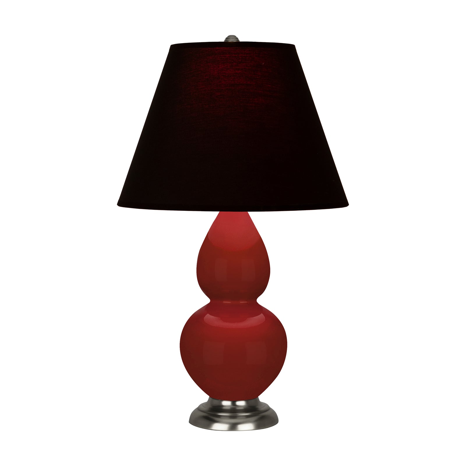 Oxblood Double Gourd Table Lamp