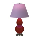 Oxblood Double Gourd Table Lamp