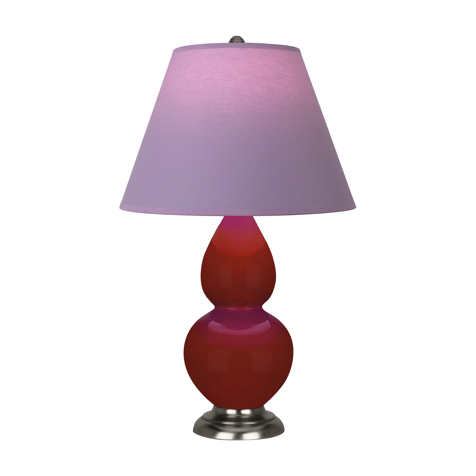 Oxblood Double Gourd Table Lamp
