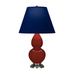Oxblood Double Gourd Table Lamp