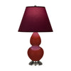 Oxblood Double Gourd Table Lamp