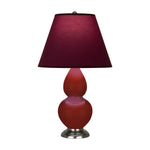 Oxblood Double Gourd Table Lamp