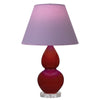 Oxblood Double Gourd Table Lamp