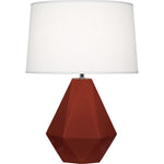 Oxblood Delta Table Lamp