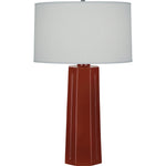 Oxblood Mason Table Lamp