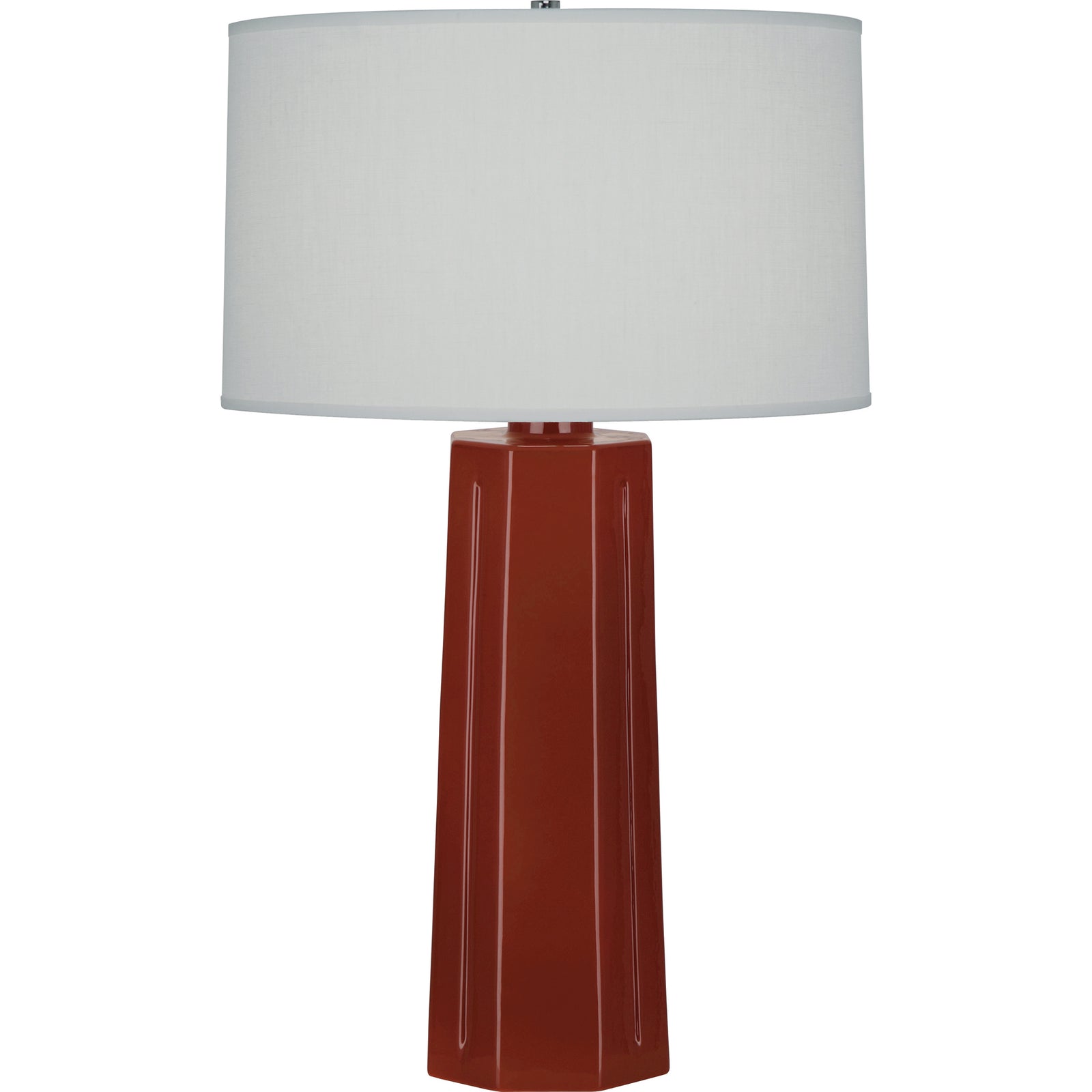 Oxblood Mason Table Lamp
