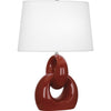 Oxblood Fusion Table Lamp