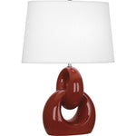 Oxblood Fusion Table Lamp
