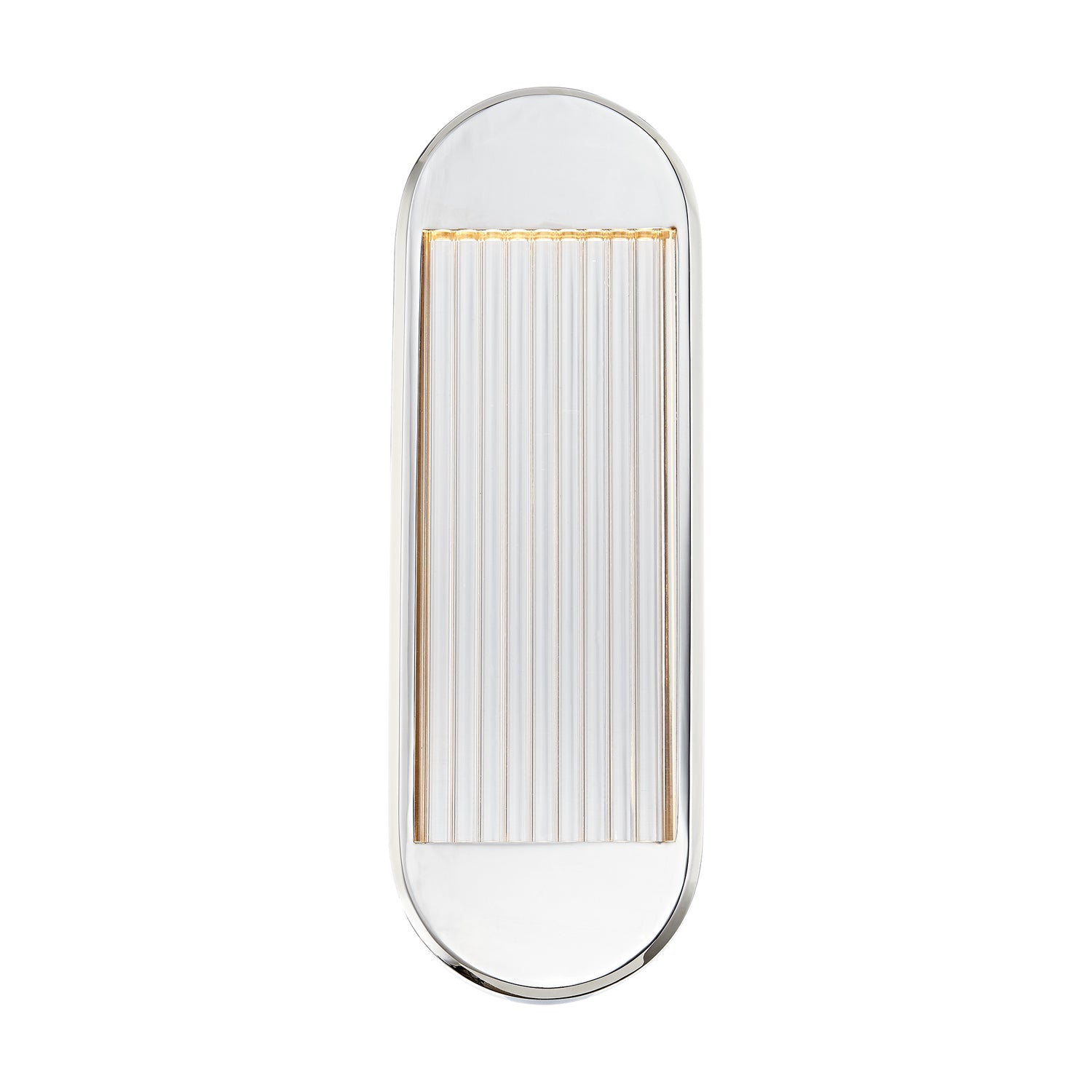 Palais 16-in Polished Nickel LED Wall/Vanity