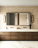 Palais 24-in Vintage Brass LED Wall/Vanity