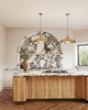 Palmetto 20-in Polished Brass/Glossy Opal 1 Light Pendant