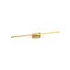 Pandora 36-in Brushed Gold LED Wall Sconce