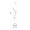 Parducci Light Brass/Urban Bronze 2 Lights Wall/Vanity