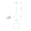 Chroma Black LED Pendant
