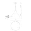 Chroma 12-in Brushed Nickel LED Pendant
