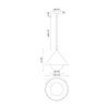 Remy 14-in White/Opal Glass 1 Light Pendant