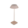 Pela 6-in Moonstone Gray LED Table Lamp