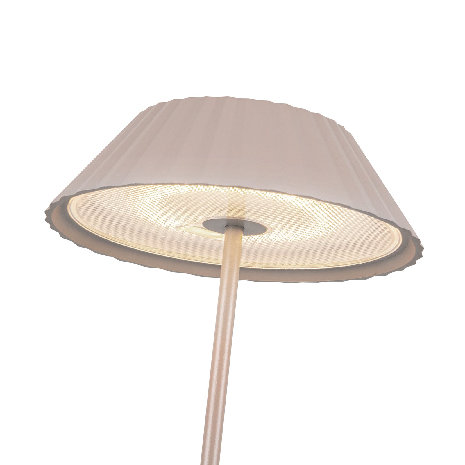 Pela 6-in Moonstone Gray LED Table Lamp
