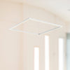 Piazza 36-in White LED Pendant