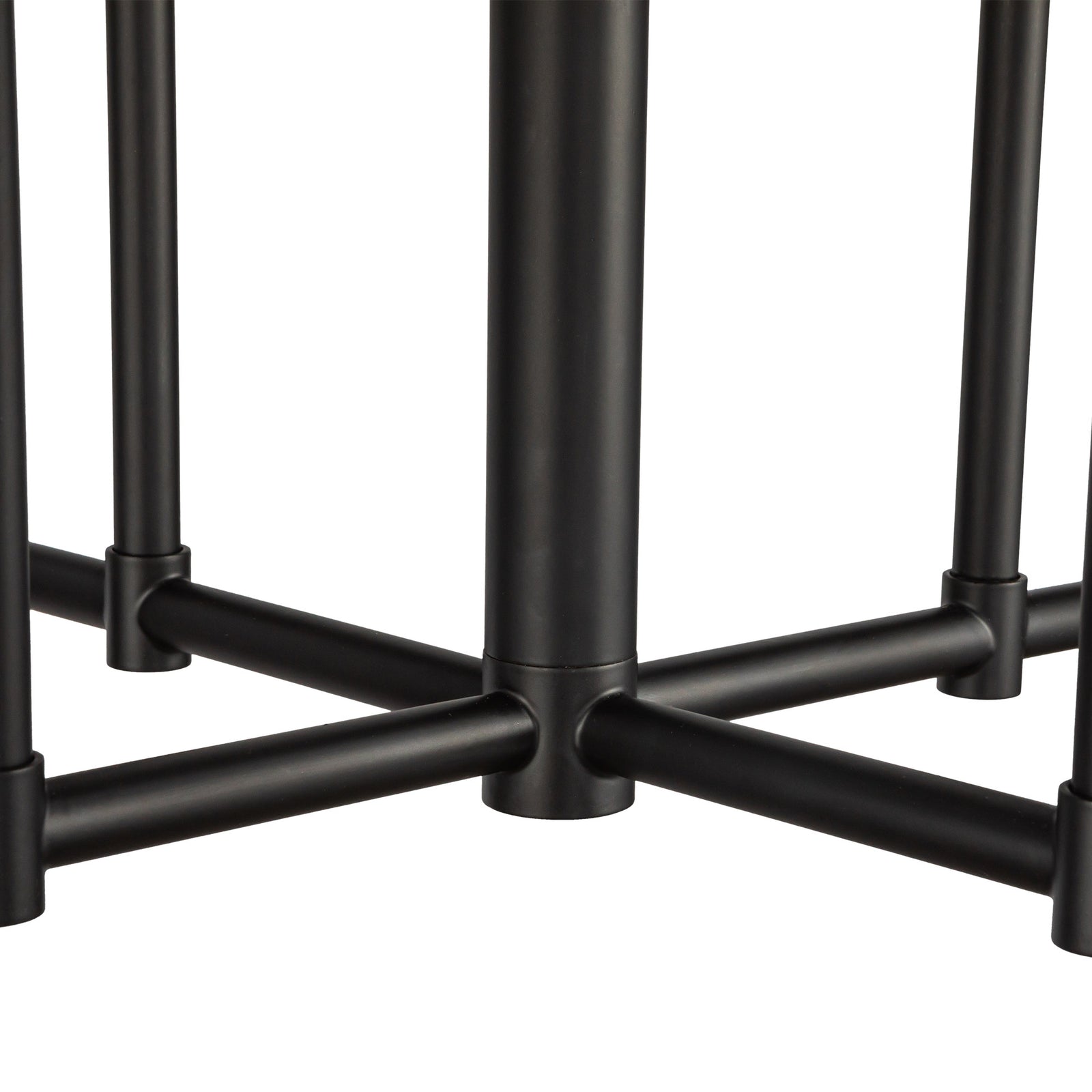 Plisse 30-in Matte Black 8 Lights Chandeliers