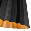 Plisse 16-in Matte Black 1 Light Pendant