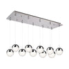 Pluto 27-in Chrome 10-Light Multi Pendant