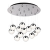 Pluto 24-in Chrome 13-Light Multi Pendant