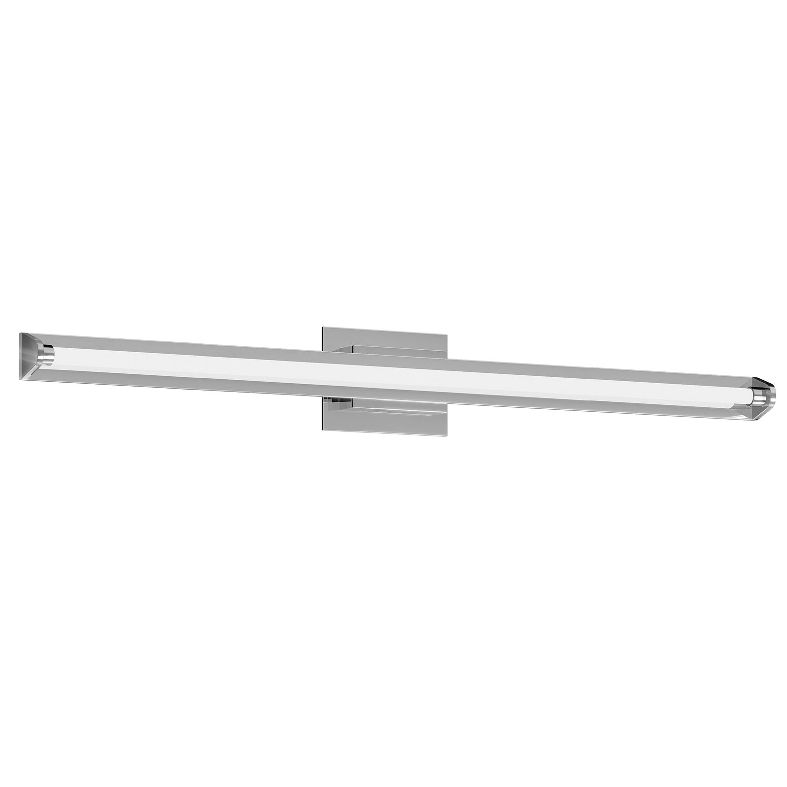 Plymouth 37-in Chrome LED Vanity