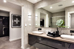 Pondi 9-in Black LED Wall Sconce