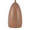 Poppy 12-in Peach LED Table Lamp
