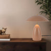 Poppy 12-in Peach LED Table Lamp