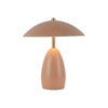 Poppy 9-in Peach LED Table Lamp