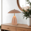 Poppy 9-in Peach LED Table Lamp