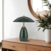 Poppy 9-in Pine Green LED Table Lamp