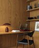 Poppy 12-in Burgundy LED Table Lamp