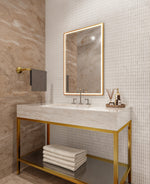 Espejo eléctrico Radiance™ de 24" x 36" con luz LED