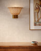 Rancho 14-in Brushed Gold Socket Wall/Vanity Light