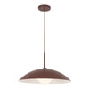 Regent 19-in Burgundy Socket Pendant