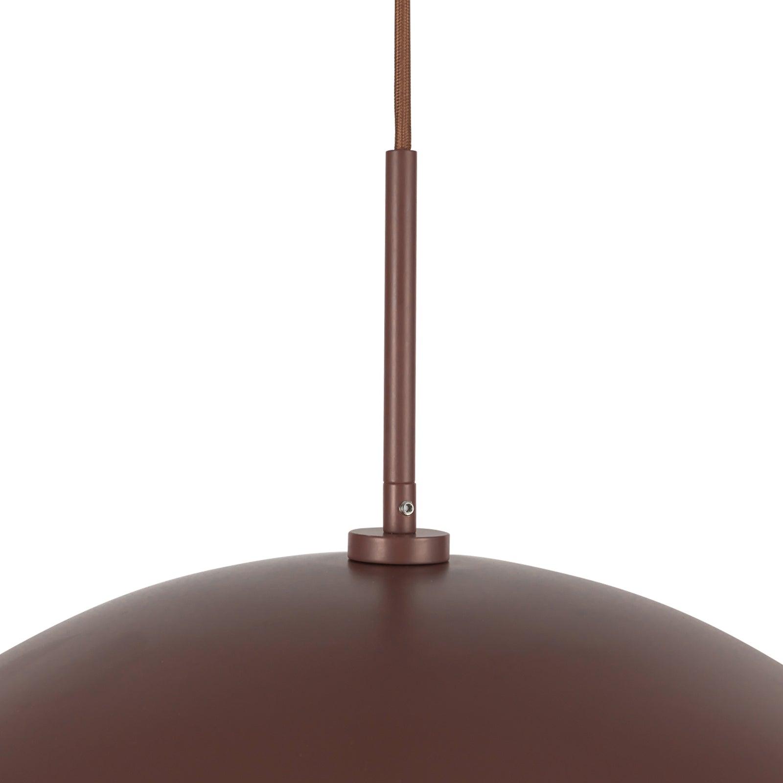 Regent 19-in Burgundy Socket Pendant