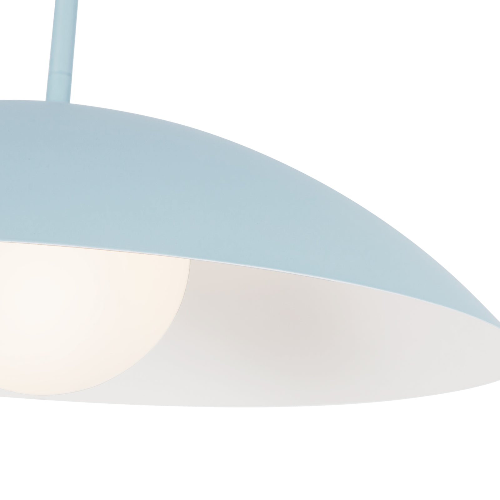 Regent 19-in Cerulean Socket Pendant