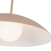 Regent 19-in Peach Socket Pendant